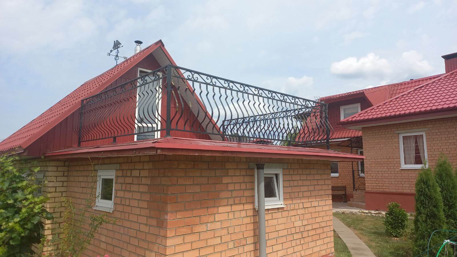 металлические барьерное ограждения 1
